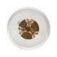 Adeline Three Light Flush Mount (1088-3FM MBG-CLR)