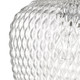 Adeline One Light Pendant (1088-M BLK-CLR)