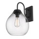 Ariella One Light Outdoor Wall Sconce (1094-OWM NB-HCG)