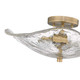 Samara Two Light Semi-Flush Mount (1140-SF MBS-HWG)