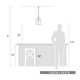 Payton One Light Mini Pendant (1157-M1L BLK)