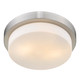 Morgan Two Light Flush Mount (1270-13 PW)