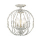 Antoinette Three Light Semi-Flush Mount (1349-SF OY)