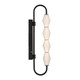 Geode LED Outdoor Wall Mount (1517-OWL4 BLK-FST)