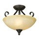 Riverton Three Light Semi-Flush Mount (1567-SF PC)