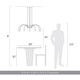Vario LED Chandelier (1573-12 TG-B)