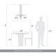 Vario LED Chandelier (1573-8 TG-A)
