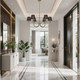 Cambria Six Light Chandelier (1622-6 BCB-EHB)