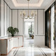 Cambria Six Light Chandelier (1622-6 BCB-HGA)