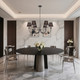 Cambria Six Light Chandelier (1622-6 ORB-EHB)