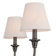Cambria Six Light Chandelier (1622-6 ORB-EHW)