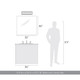 Stratum LED Vanity (1672-BA18 BCB-JW)