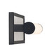 Stratum LED Vanity (1672-BA18 BLK-JW)