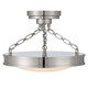 Cameron LED Semi-Flush Mount (1700-17SF PN-EG)