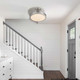 Cameron LED Semi-Flush Mount (1700-17SF PN-EG)