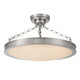 Cameron LED Semi-Flush Mount (1700-24SF PN-EG)
