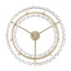 Ciara Nine Light Semi-Flush Mount (1768-9SF WG-HWG)