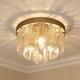 Ciara Three Light Flush Mount (1768-FM WG-HWG)