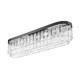 Ciara Six Light Flush Mount (1768-FM42 BLK-HWG)