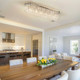 Ciara Six Light Flush Mount (1768-FM42 WG-HWG)