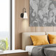 Neela One Light Wall Sconce (1830-1W BLK-OP)