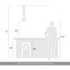 Wellsly One Light Pendant (1942-S ATS)