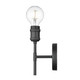 Axel One Light Wall Sconce (1945-1W BLK)