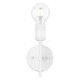 Axel One Light Wall Sconce (1945-1W WHT)