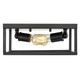 Wesson Two Light Flush Mount (2072-FM BLK)