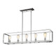 Wesson Five Light Linear Pendant (2072-LP CH)