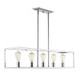 Wesson Five Light Linear Pendant (2072-LP CH)