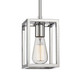 Golden - 2072-M1L CH - One Light Mini Pendant - Wesson - Chrome