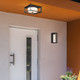 Smyth Two Light Outdoor Flush Mount (2073-OFM NB-OP)