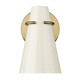 Reeva One Light Wall Sconce (2122-1W MBS-GE)