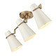 Reeva Three Light Semi-Flush Mount (2122-3SF MBS-GE)