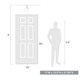 Reeva One Light Wall Sconce (2122-SF MBS-GE)