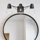 Ryker Three Light Bath Vanity (2124-BA3 BLK-CLR)
