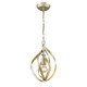 Nicolette One Light Mini Pendant (2220-M1L WG)