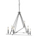 Garvin Six Light Chandelier (2360-6 CH)