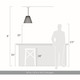 Clarus LED Pendant (2419-14 WCT)