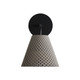 Golden - 2419-OWL GCT - LED Outdoor Wall Sconce - Clarus - Matte Black