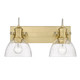 Hines Two Light Semi-Flush Mount (3118-2SF BCB-SD)