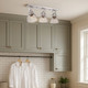 Hines Three Light Semi-Flush Mount (3118-3SF PW-SD)