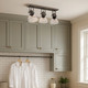Hines Three Light Semi-Flush Mount (3118-3SF RBZ-SD)