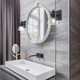 Hines One Light Bath Vanity (3118-BA1 BLK-SD)