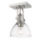 Hines One Light Bath Vanity (3118-BA1 PW-SD)