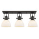 Hines Three Light Bath Vanity (3118-BA3 RBZ-OP)