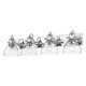Hines Four Light Vanity (3118-BA4 CH-SD)
