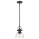 Hines One Light Mini Pendant (3118-M1L RBZ-SD)