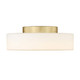 Toli LED Flush Mount (3136-FM BCB-OP)